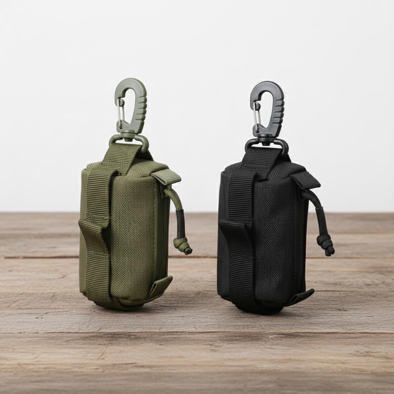 Edc Concealed Carry - กระเป๋า EDC สำหรับกิจกรรมกลางแจ้ง, ซิปใส่บัตร, กระเป๋าใส่เครื่องมือขนาดเล็ก, กระเป๋าคาดเอวแบบพกพาสำหรับการล่าสัตว์และการตั้งแคมป์
