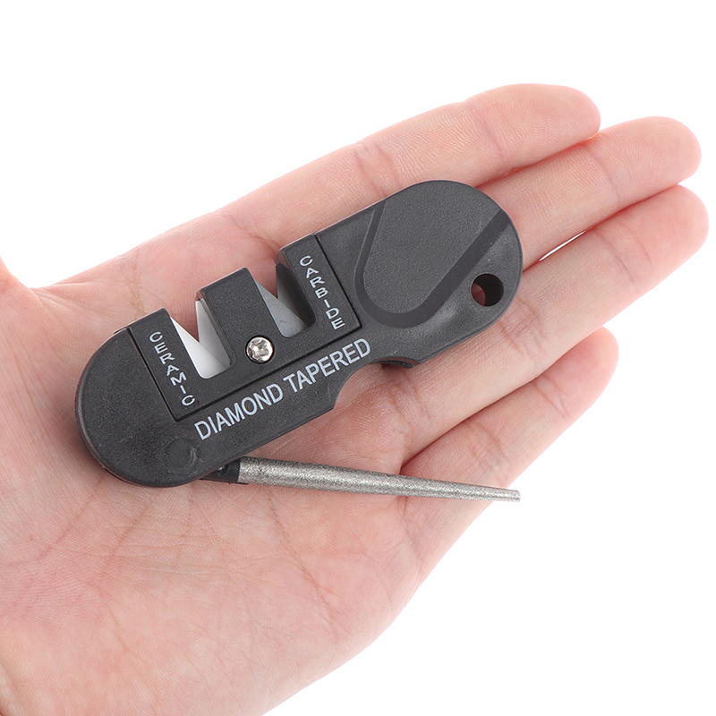 Pocket Knife Ceramic - ใหม่ # เครื่องลับมีดแบบพกพา ทังสเตน เซรามิก คาร์ไบด์