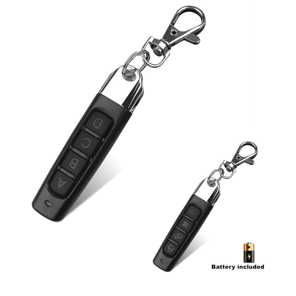 Bottle Opener Keyring - Universal 433MHZ รีโมทคอนโทรล 4 ช่องประตูโรงรถประตูรีโมทคอนโทรล Duplicator
