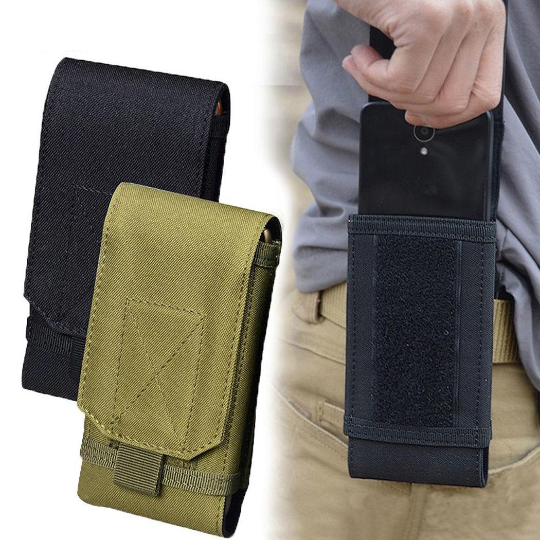 Edc Concealed Carry Belt - กลางแจ้งกระเป๋ายุทธวิธีกองทัพผู้ถือโทรศัพท์กีฬาเข็มขัดเอวกันน้ําไนลอน EDC กีฬาการล่าสัตว์ Camo กระเป๋ากระเป๋าเป้สะพายหลัง