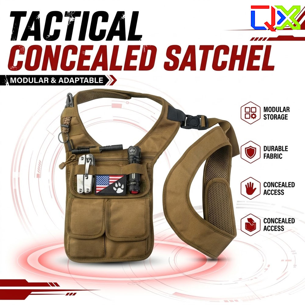 กระเป๋าสะพายใต้แขน QX Tactical - Edc Concealed Carry บทวิจารณ์และราคา