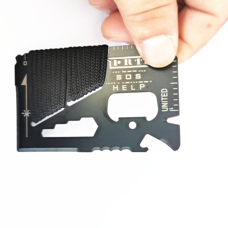 กระเป๋าสตางค์สแตนเลส พร้อมชุดเ - Multitool Credit Card บทวิจารณ์และราคา
