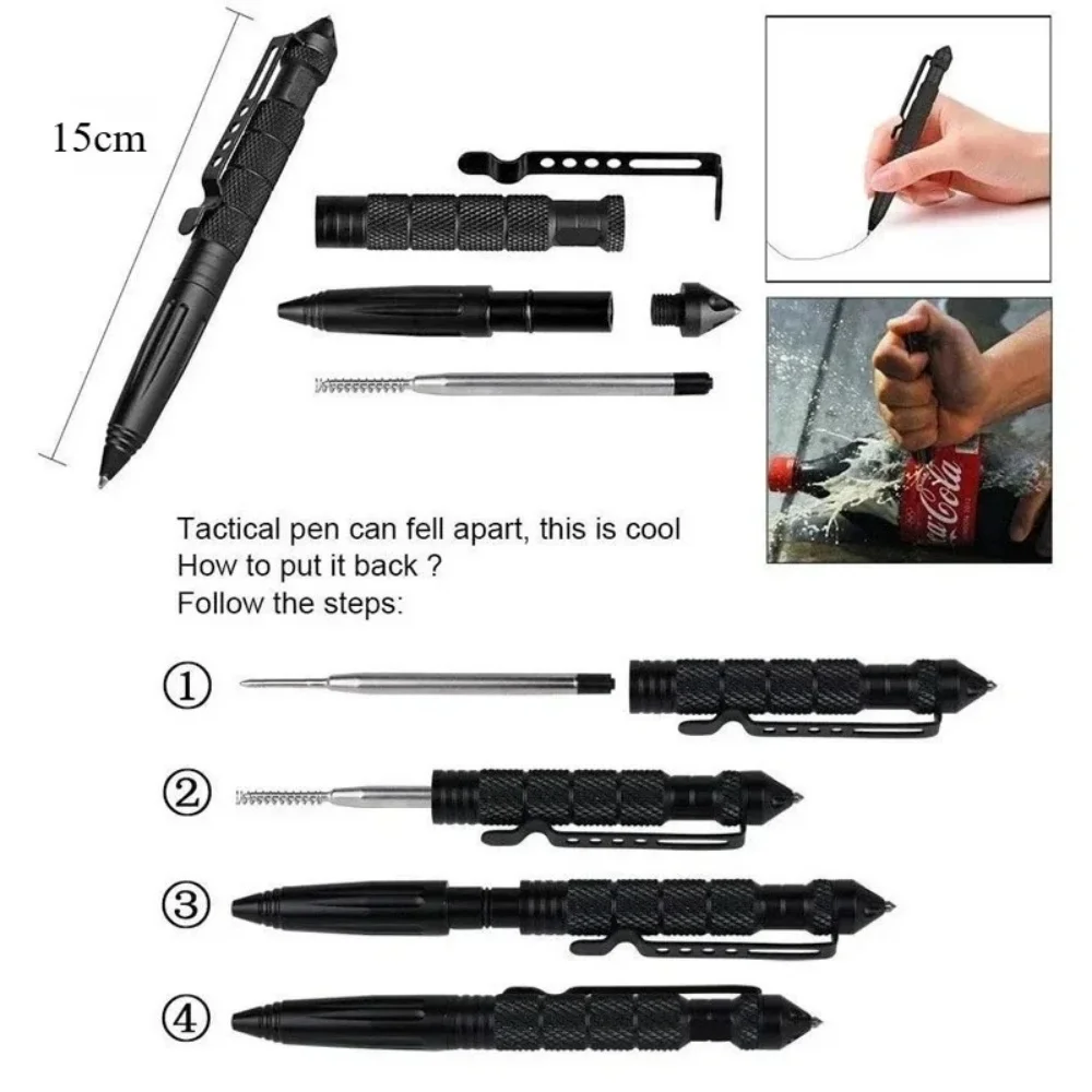 ปากกาเหล็กทังสเตนอเนกประสงค์สำ - Pen Tactical Glass บทวิจารณ์และราคา