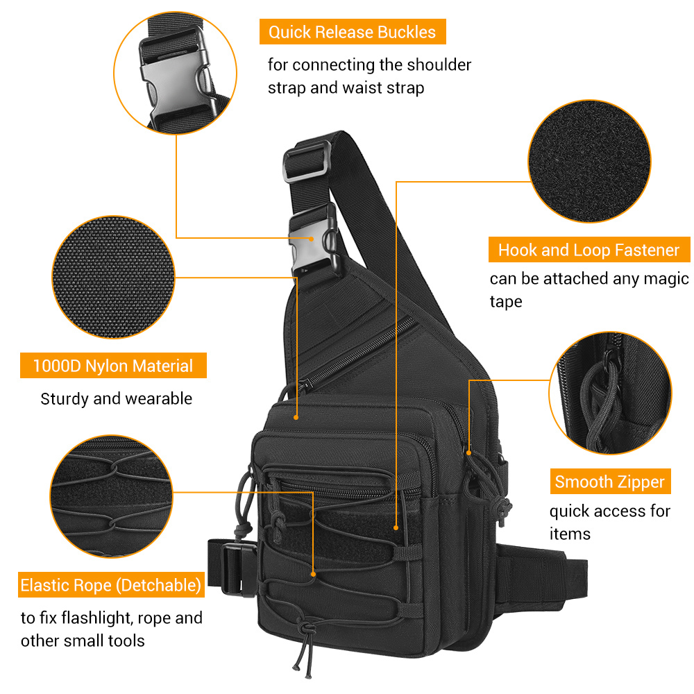 กระเป๋าเก็บปืนพกยุทธวิธี กระเป - Edc Pistol Carry Bag บทวิจารณ์และราคา