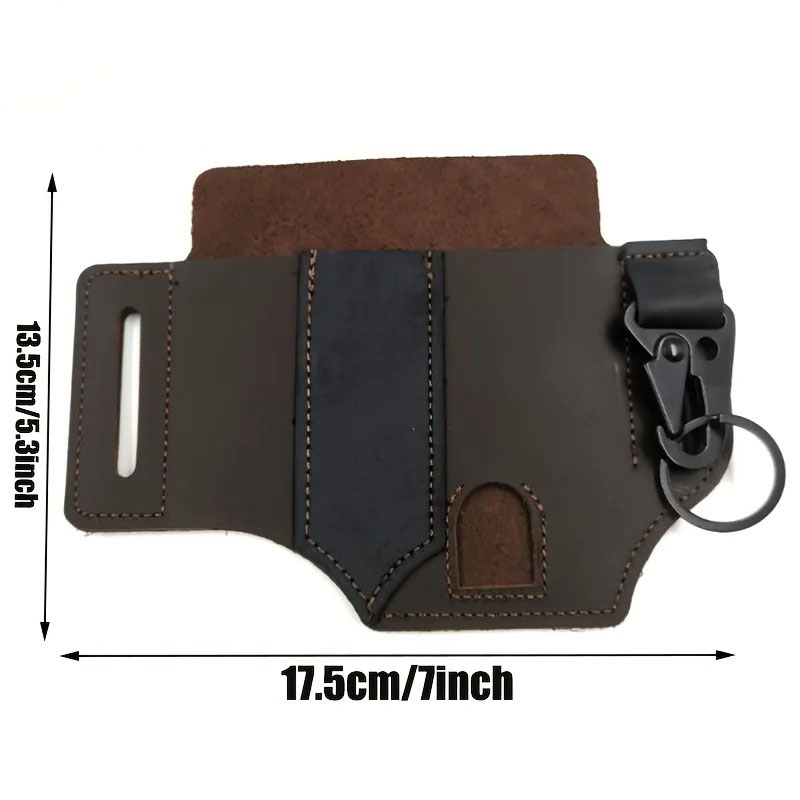 ซองใส่เครื่องมืออเนกประสงค์ ED - Leather Edc. Carry Pouch บทวิจารณ์และราคา