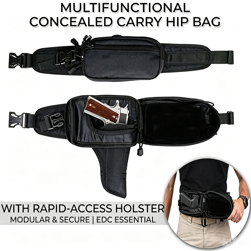 กระเป๋าปืนพกยุทธวิธี กระเป๋าใส - Edc Pistol Carry Bag บทวิจารณ์และราคา
