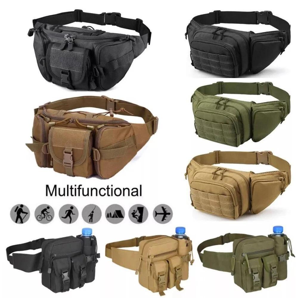 ยุทธวิธี Fanny Pack สําหรับชาย - Edc Pistol Carry Bag บทวิจารณ์และราคา