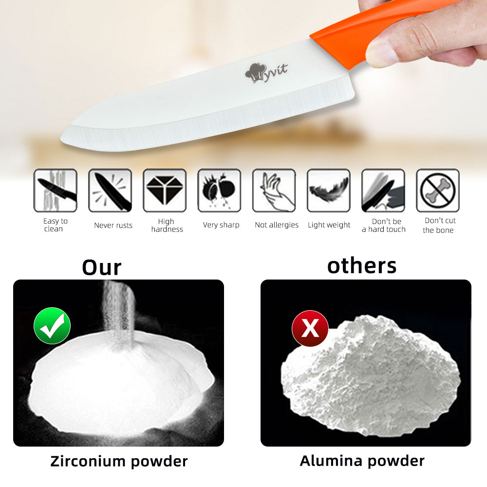 ชุดมีดเซรามิก มีดครัว 3 นิ้ว 4 - Pocket Knife Ceramic บทวิจารณ์และราคา