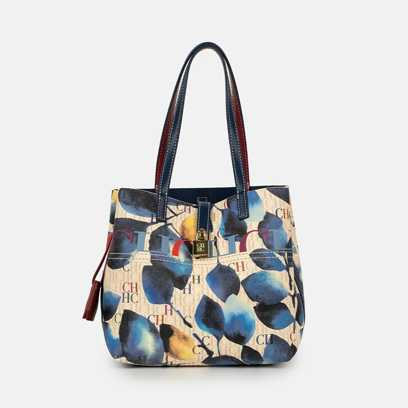 กระเป๋าถือพิมพ์ลาย CH Art สีพื - Edc Carry Bag บทวิจารณ์และราคา