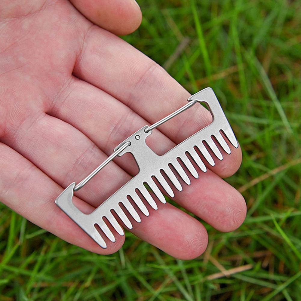 หวีผม, หวีแบบมีห่วงแขวนป้องกัน - Comb Pocket Titanium บทวิจารณ์และราคา