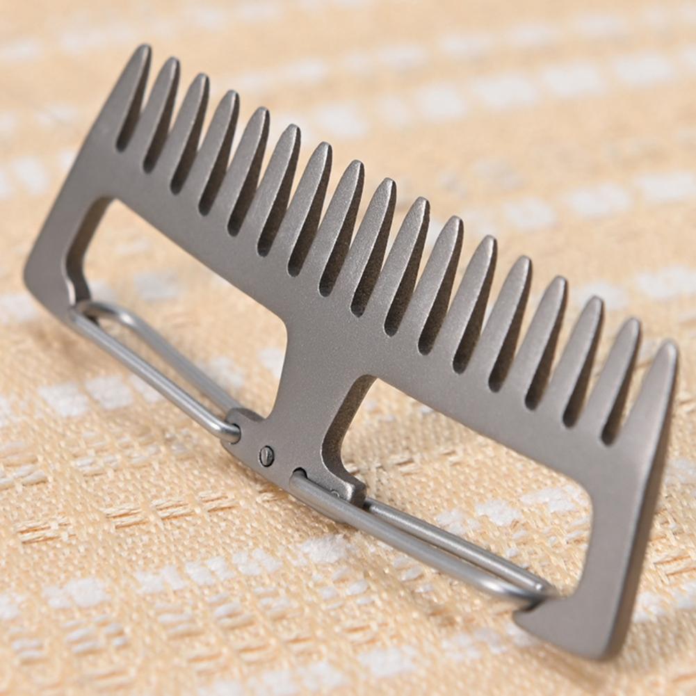หวีผม, หวีแบบมีห่วงแขวนป้องกัน - Comb Pocket Titanium บทวิจารณ์และราคา