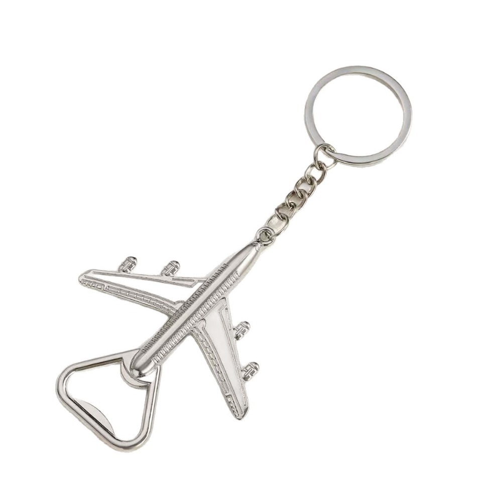 พวงกุญแจโลหะรูปเครื่องบินแบบเป - Bottle Opener Keyring บทวิจารณ์และราคา