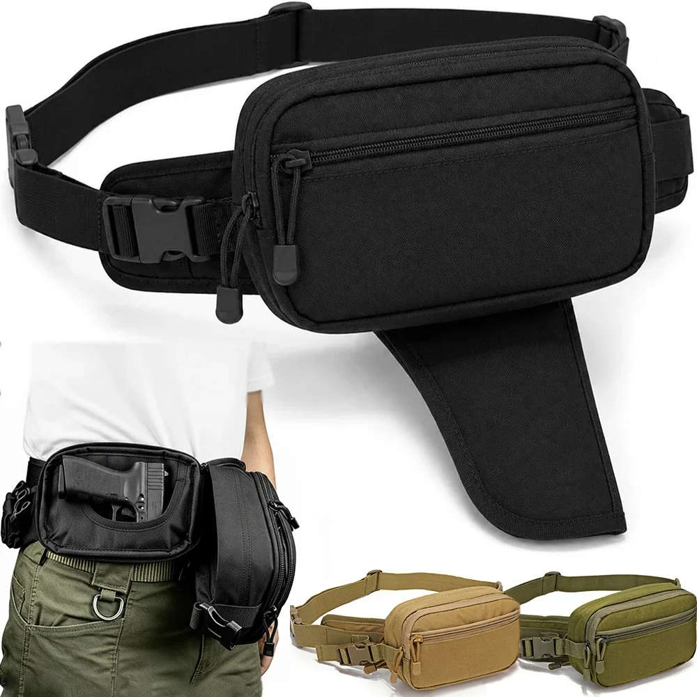 กระเป๋าคาดเอวแบบซ่อนปืน พร้อมช - Edc Pistol Carry Bag บทวิจารณ์และราคา