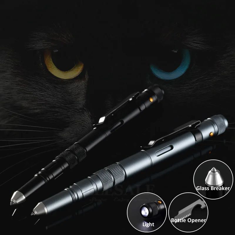 แบบพกพามัลติฟังก์ชั่ปากกายุทธว - Pen Tactical Glass บทวิจารณ์และราคา