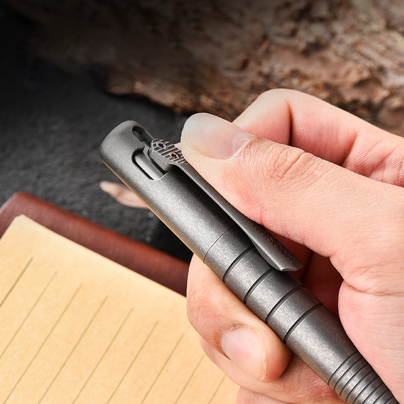 ปากกาไทเทเนียมเชิงยุทธวิธี EDC - Pen Tactical Glass บทวิจารณ์และราคา